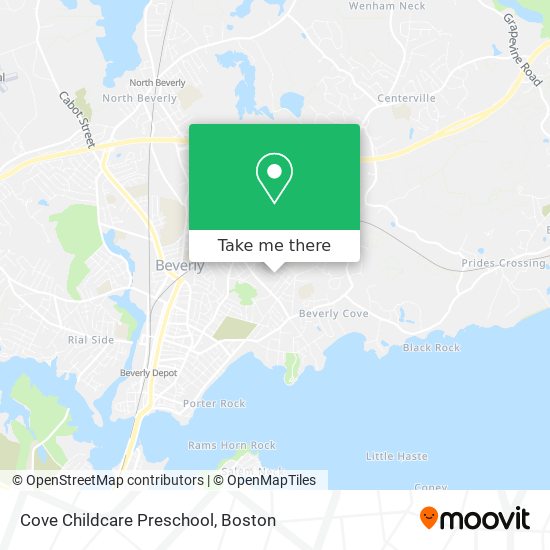 Cove Childcare Preschool map