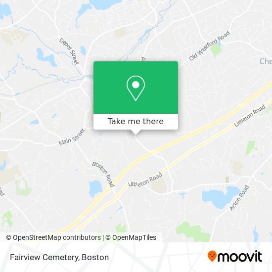 Fairview Cemetery map
