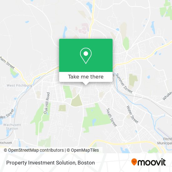 Mapa de Property Investment Solution