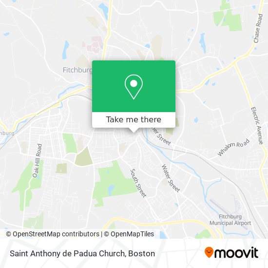 Saint Anthony de Padua Church map