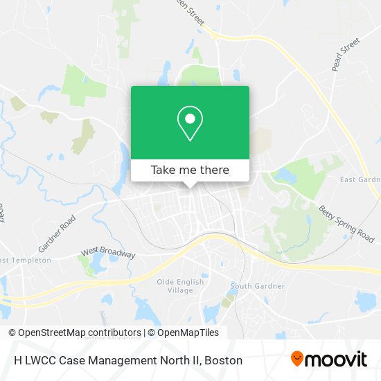 H LWCC Case Management North II map