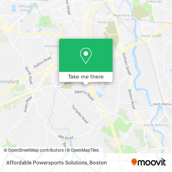 Affordable Powersports Solutions map