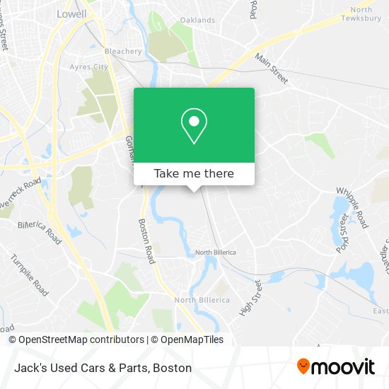 Mapa de Jack's Used Cars & Parts