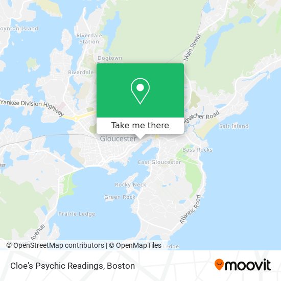 Cloe's Psychic Readings map