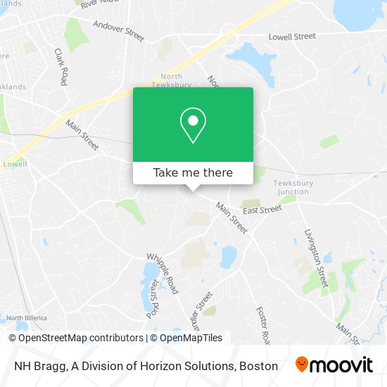 Mapa de NH Bragg, A Division of Horizon Solutions