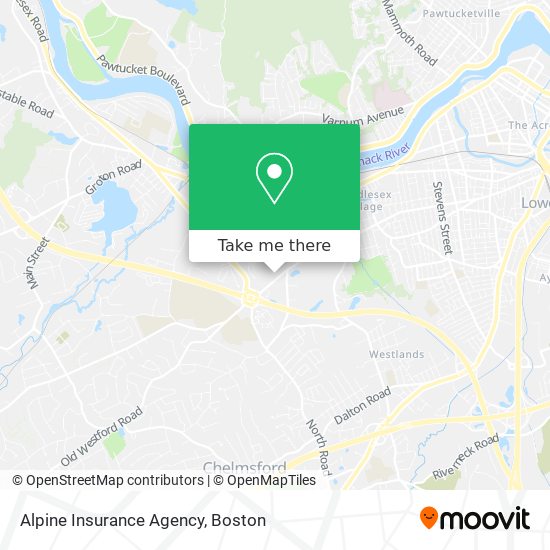 Mapa de Alpine Insurance Agency
