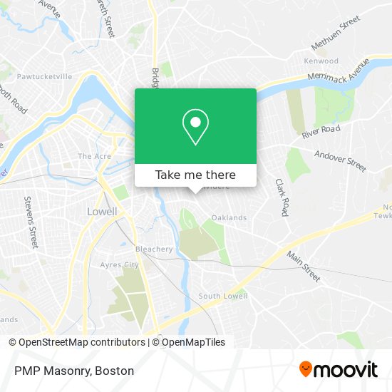 PMP Masonry map