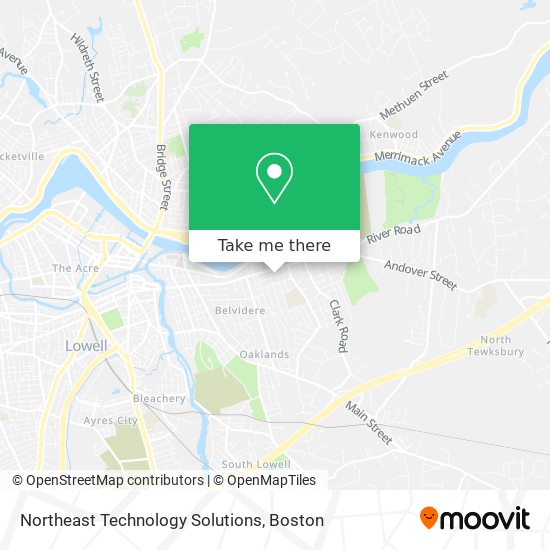 Mapa de Northeast Technology Solutions