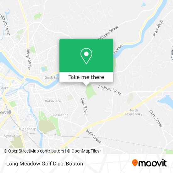 Long Meadow Golf Club map