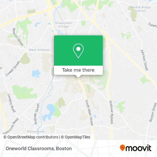 Oneworld Classrooms map