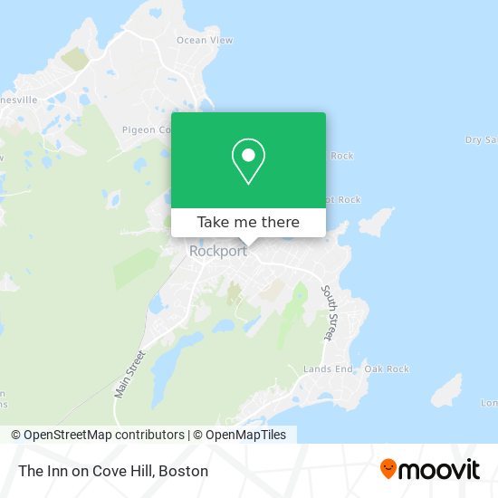 Mapa de The Inn on Cove Hill