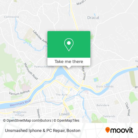 Unsmashed Iphone & PC Repair map