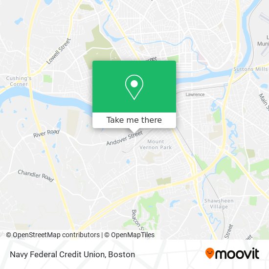 Mapa de Navy Federal Credit Union