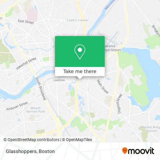 Glasshoppers map