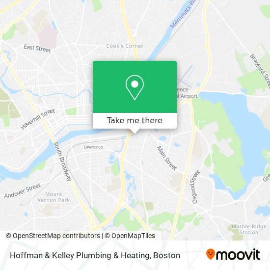 Hoffman & Kelley Plumbing & Heating map