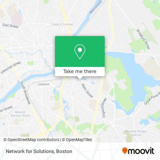 Network for Solutions map