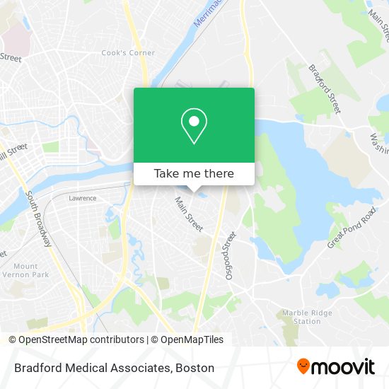 Mapa de Bradford Medical Associates