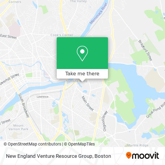 New England Venture Resource Group map