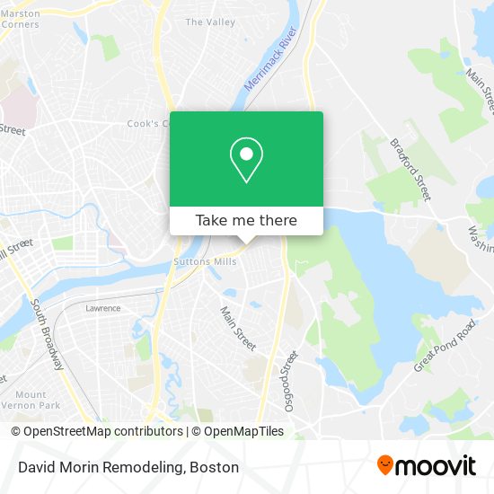 David Morin Remodeling map