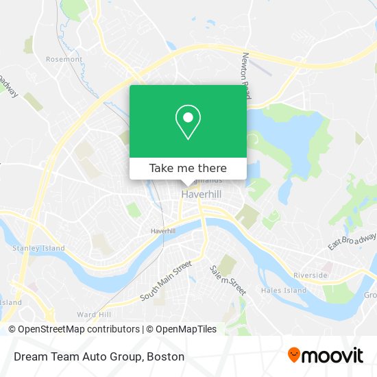 Dream Team Auto Group map