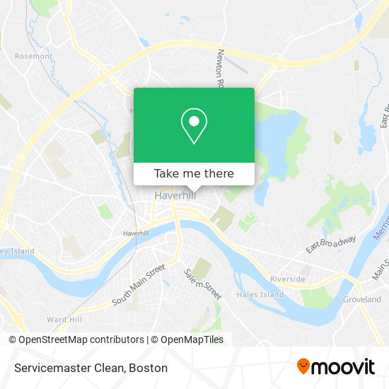 Servicemaster Clean map