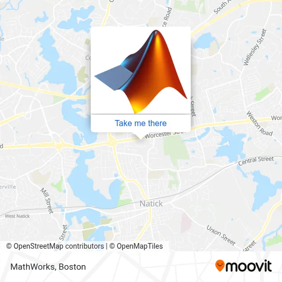 MathWorks map