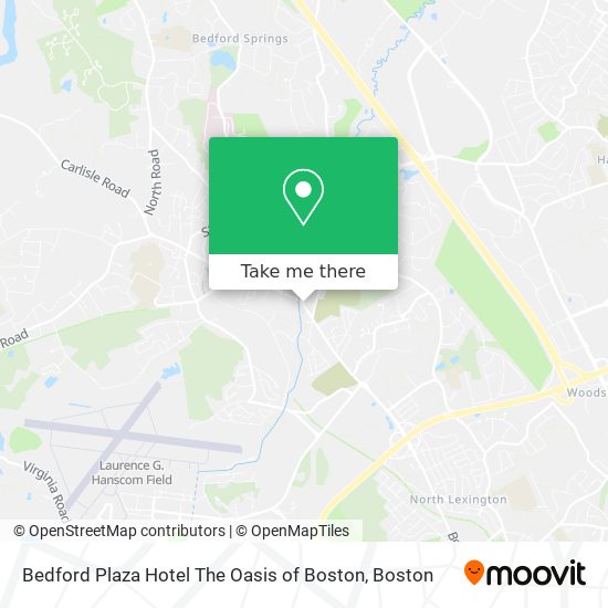 Bedford Plaza Hotel The Oasis of Boston map