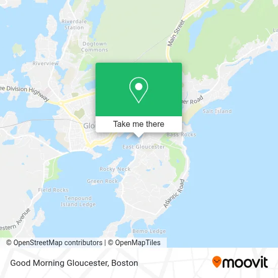 Good Morning Gloucester map