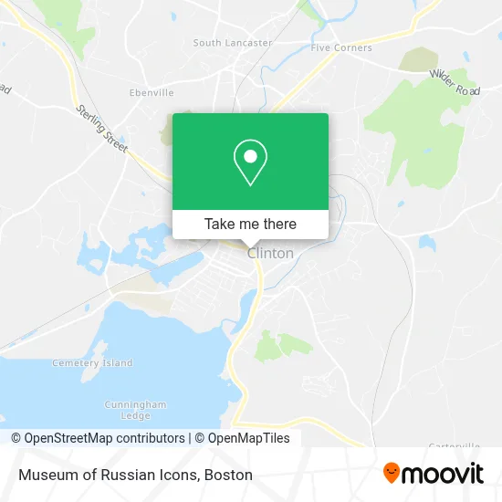Museum of Russian Icons map