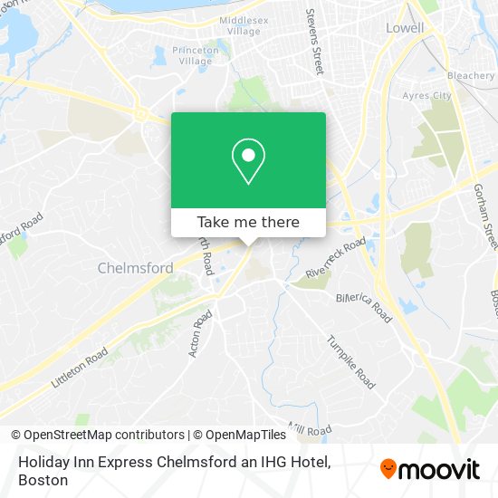 Holiday Inn Express Chelmsford an IHG Hotel map