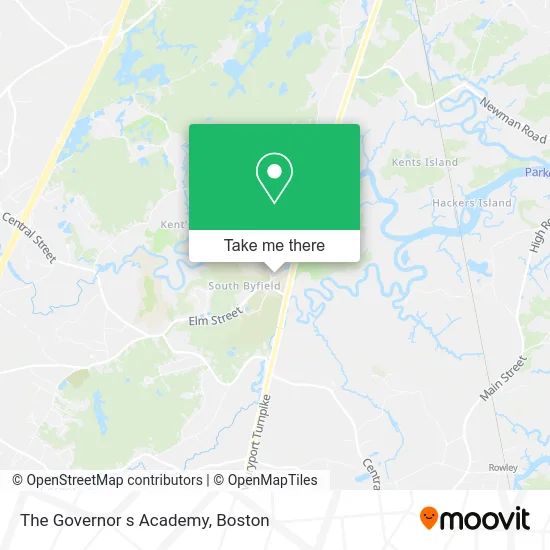 The Governor s Academy map
