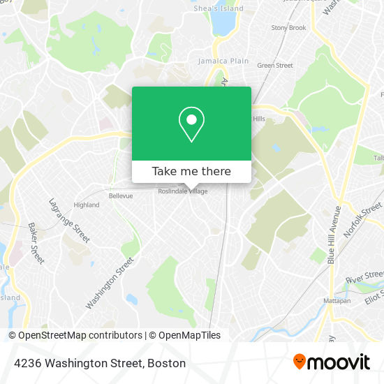 Mapa de 4236 Washington Street