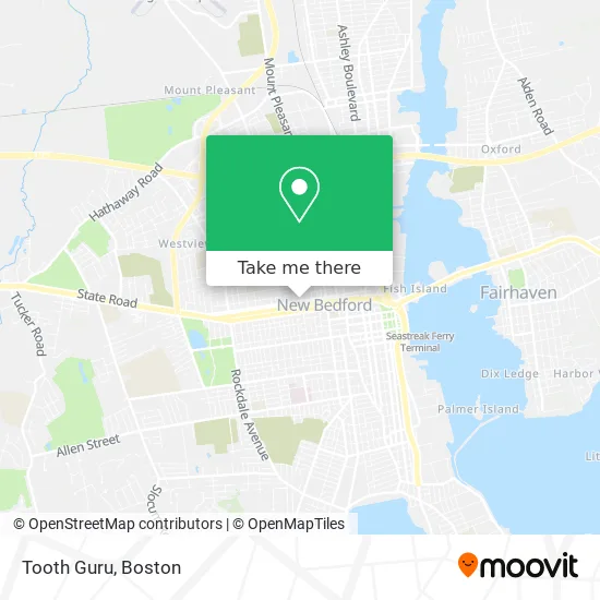 Tooth Guru map