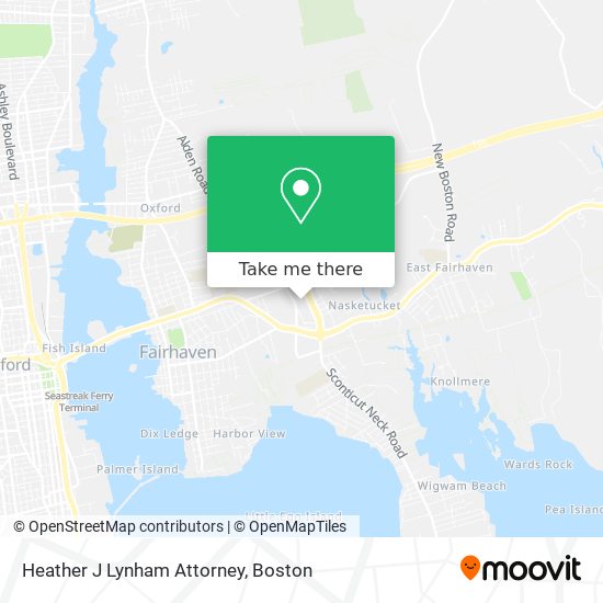 Heather J Lynham Attorney map