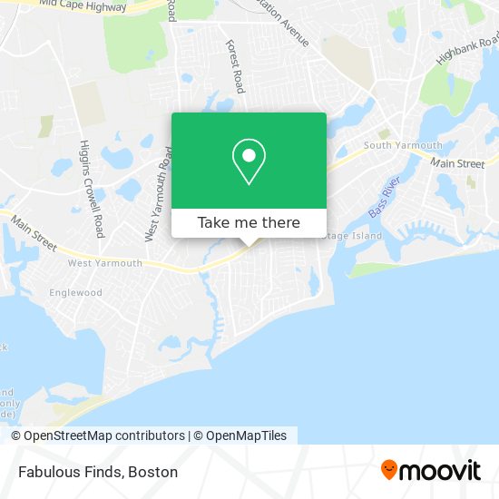 Fabulous Finds map