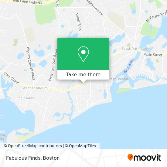 Fabulous Finds map