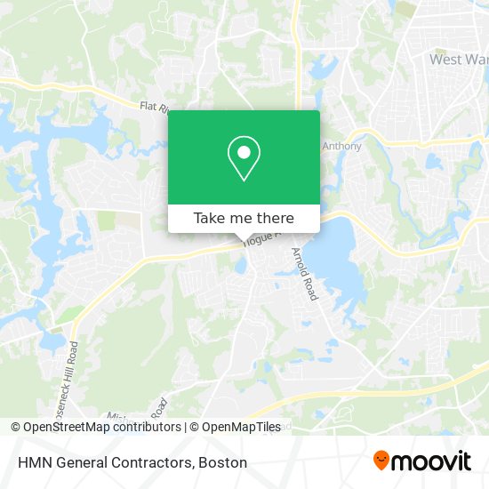 HMN General Contractors map