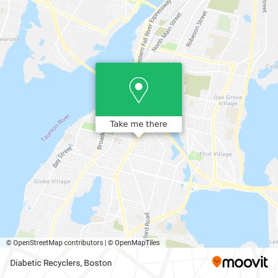 Diabetic Recyclers map