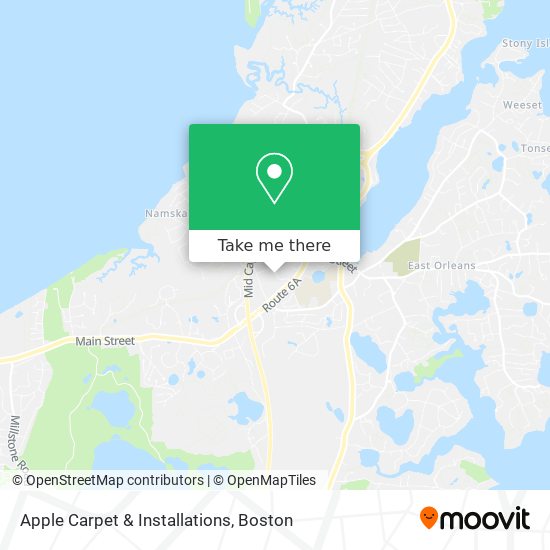 Apple Carpet & Installations map