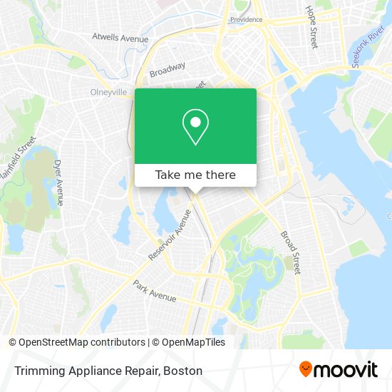 Mapa de Trimming Appliance Repair