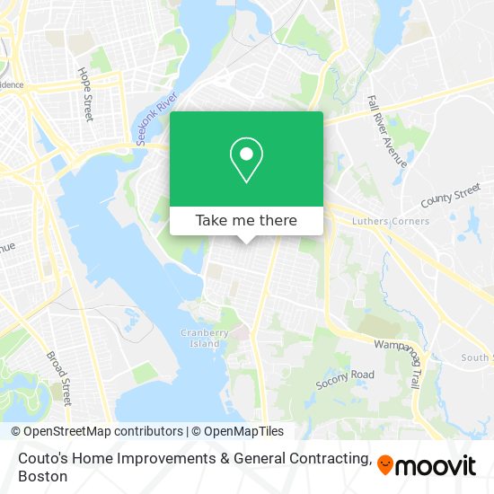 Mapa de Couto's Home Improvements & General Contracting