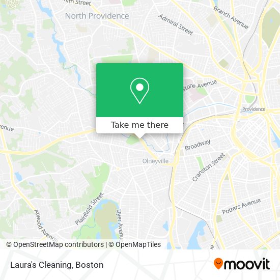 Laura's Cleaning map