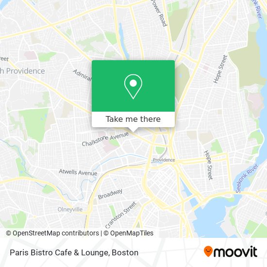 Paris Bistro Cafe & Lounge map
