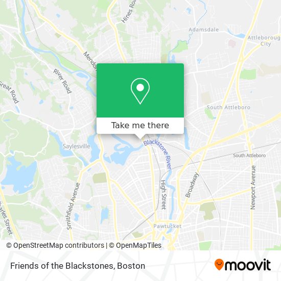 Friends of the Blackstones map
