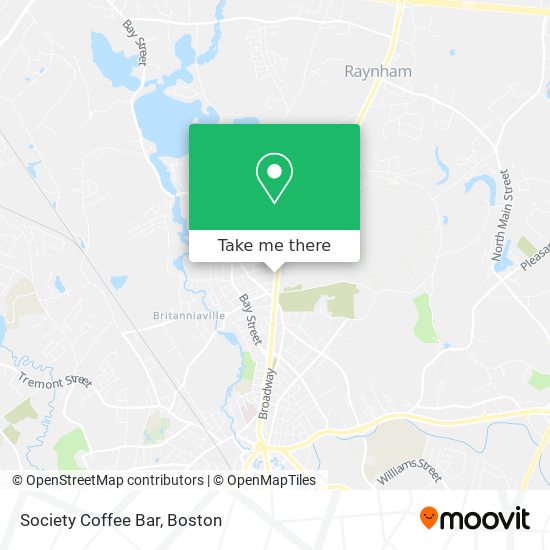 Mapa de Society Coffee Bar