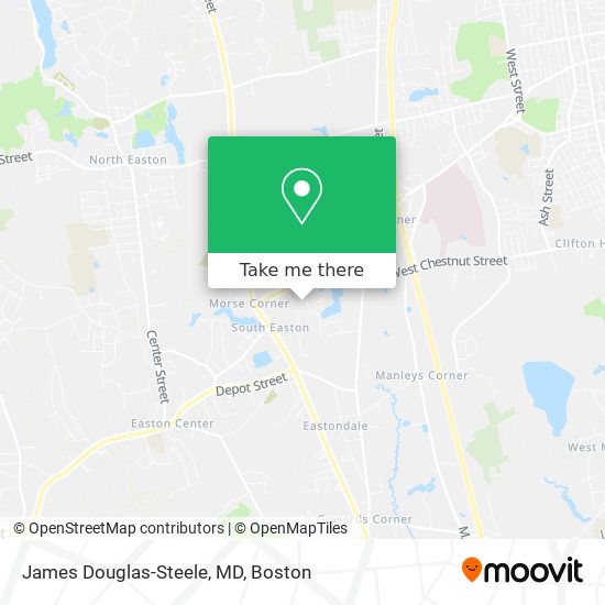 James Douglas-Steele, MD map