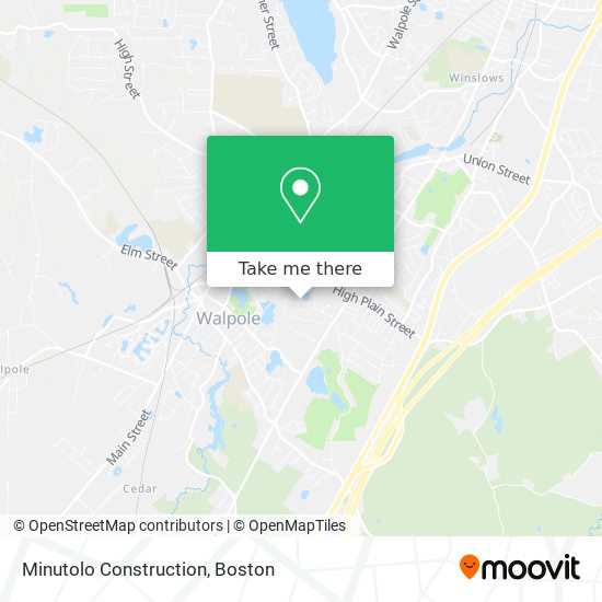 Minutolo Construction map