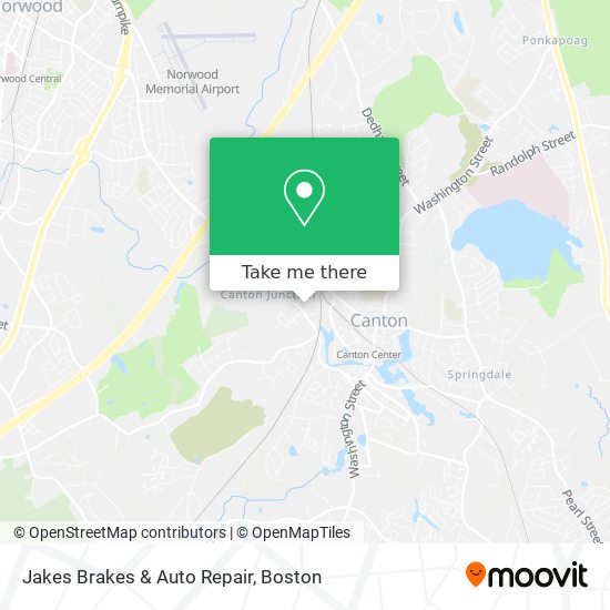 Jakes Brakes & Auto Repair map