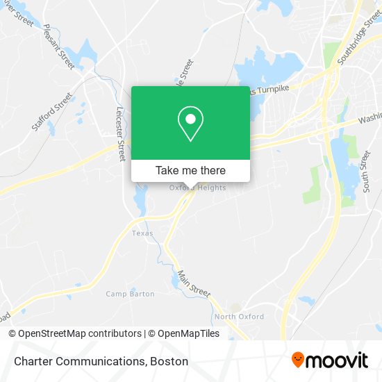 Charter Communications map