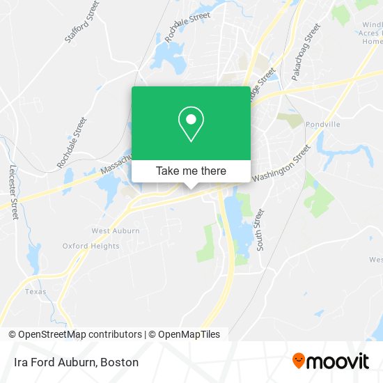 Mapa de Ira Ford Auburn